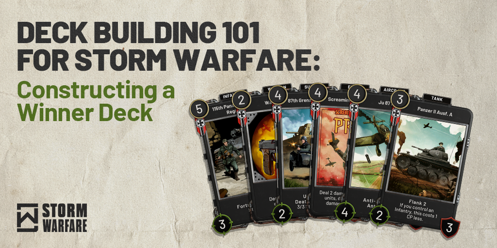 Deck Building 101 for Storm Warfare: Constructing a Winner Deck | by Storm  Warfare | Medium
