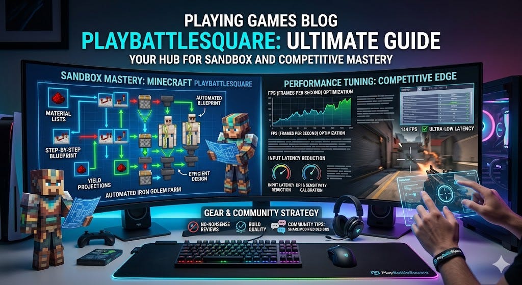 Playing Games Blog PlayBattleSquare: Ultimate Guide