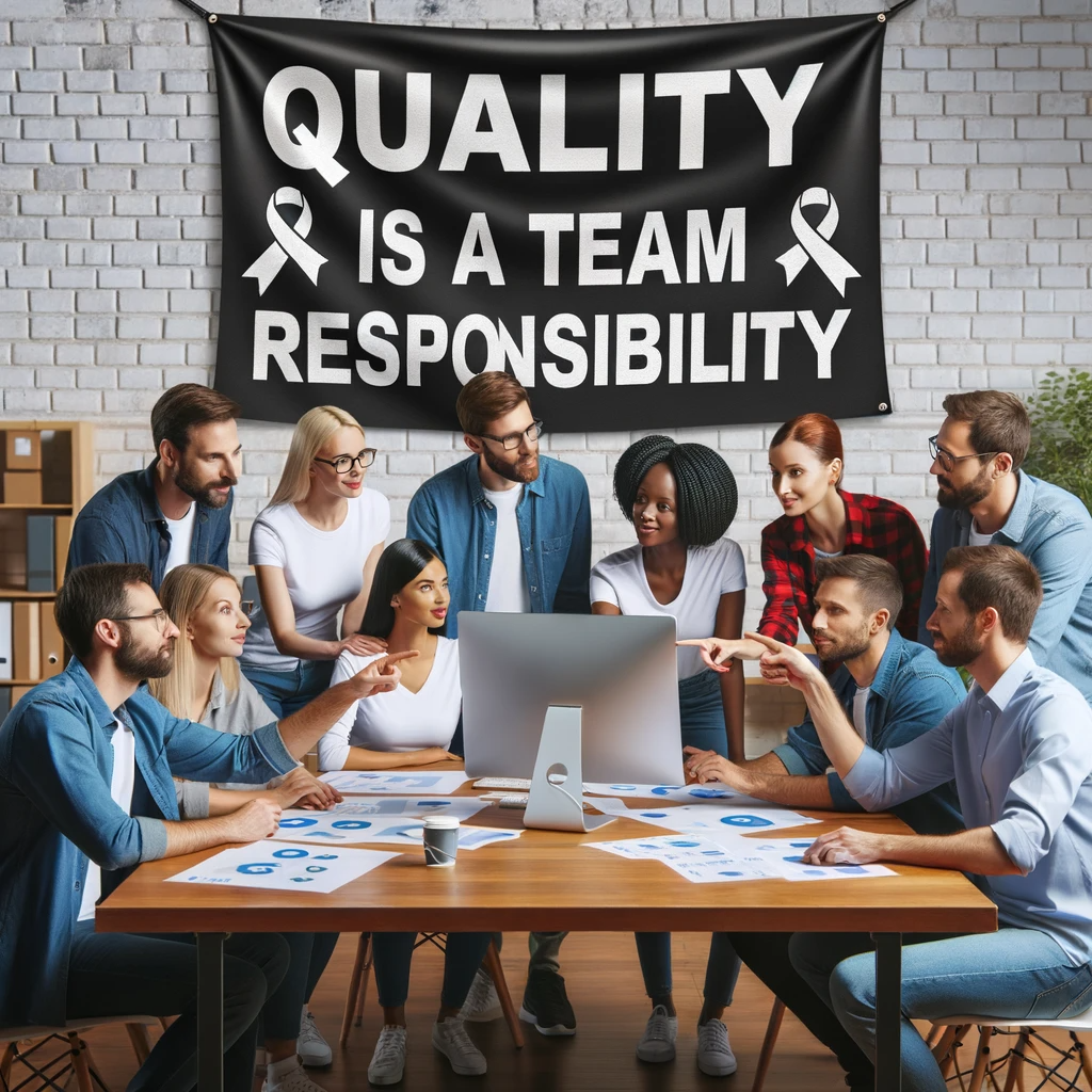 Quality Is A Team Effort Developers See How Good You Look In A By