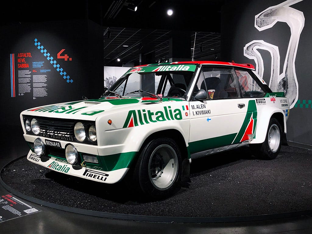 The Awesome Fiat 131 Abarth. What do you do if you're comfortably