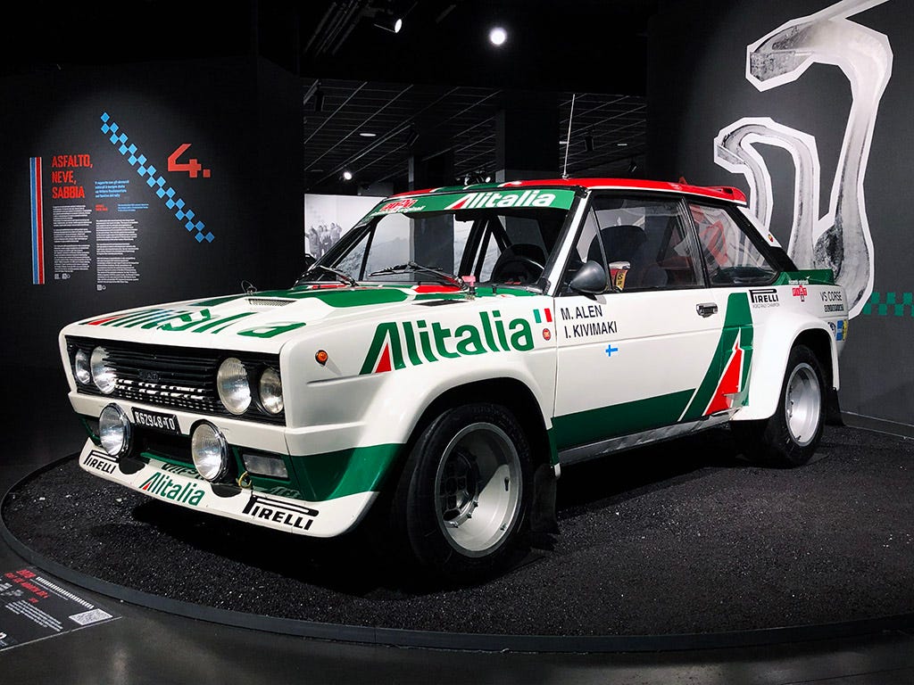 The Awesome Fiat 131 Abarth. What do you do if youre comfortably on… | by  Matteo Licata | Roadster Life | Medium