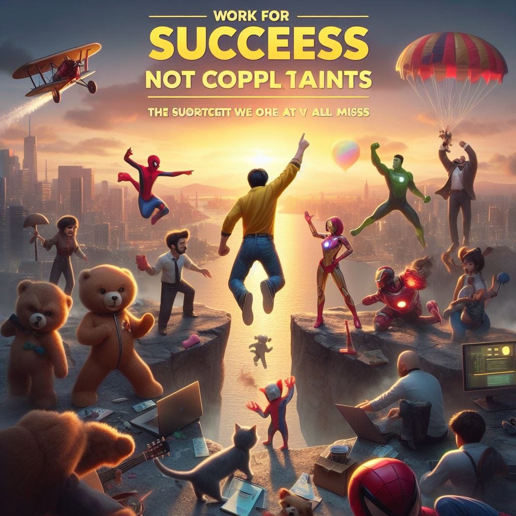 Work for Success, Not Complaints The Shortcut We All Miss!POST 87