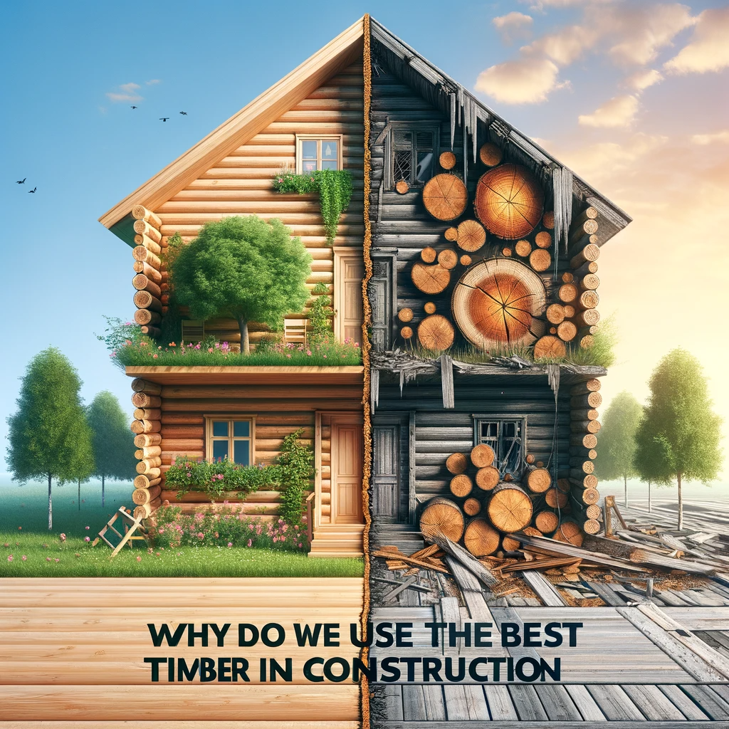 The Importance of Using the Best Timber in Construction by