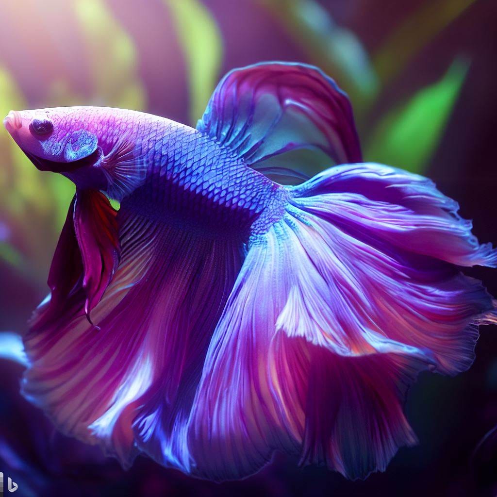 Unveiling the Allure of the Purple Betta Fish: A Rare Jewel in the ...