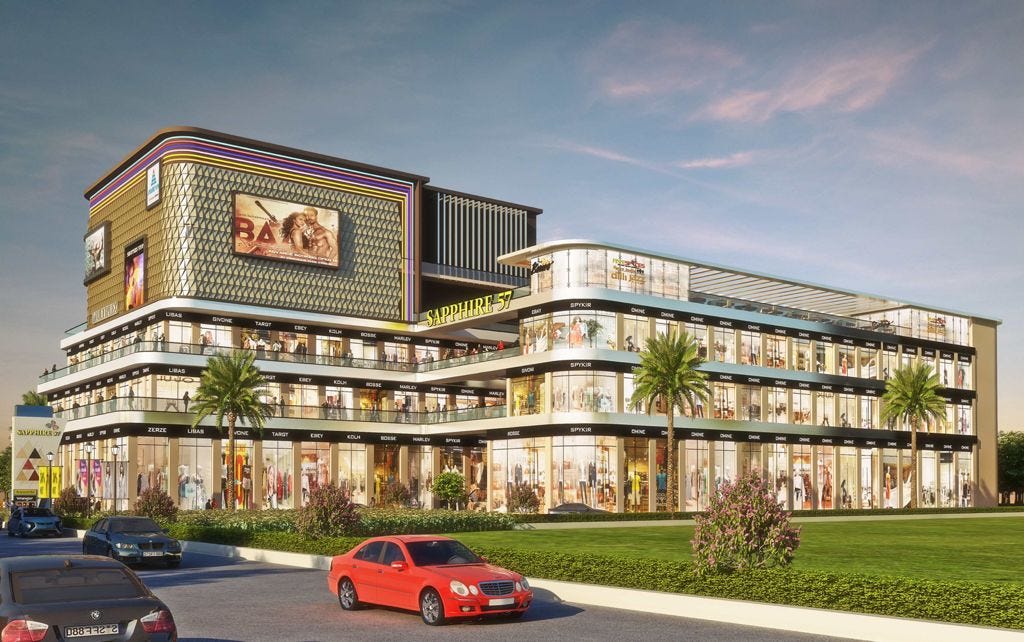 Ameya Sapphire 57 Gurgaon — Luxurious Shops In Gurgaon by