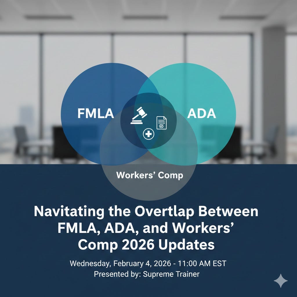 FMLA, ADA Updates 2026: A Real-World Guide to Supporting Your Team