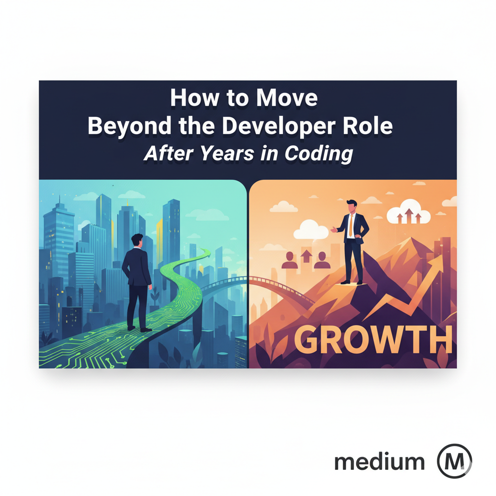 How to Move Beyond the Developer Role After Years in Coding | by ...