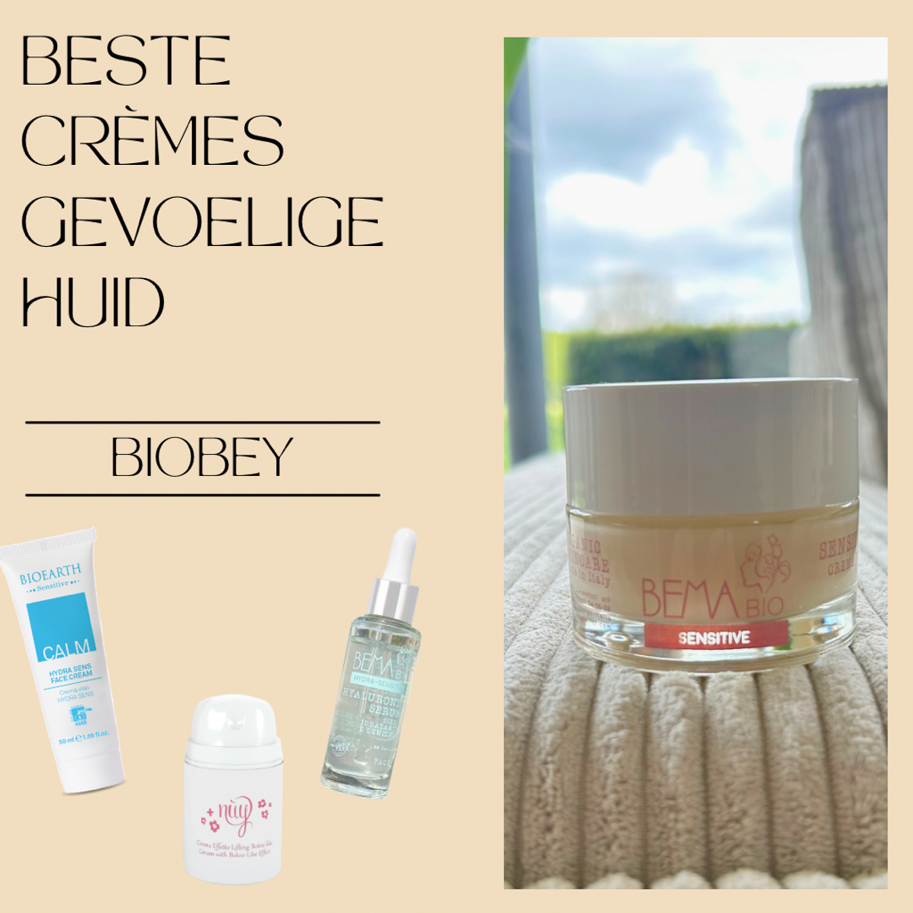 Beste anti-rimpel crème Nuy gevoelige huid Biobey