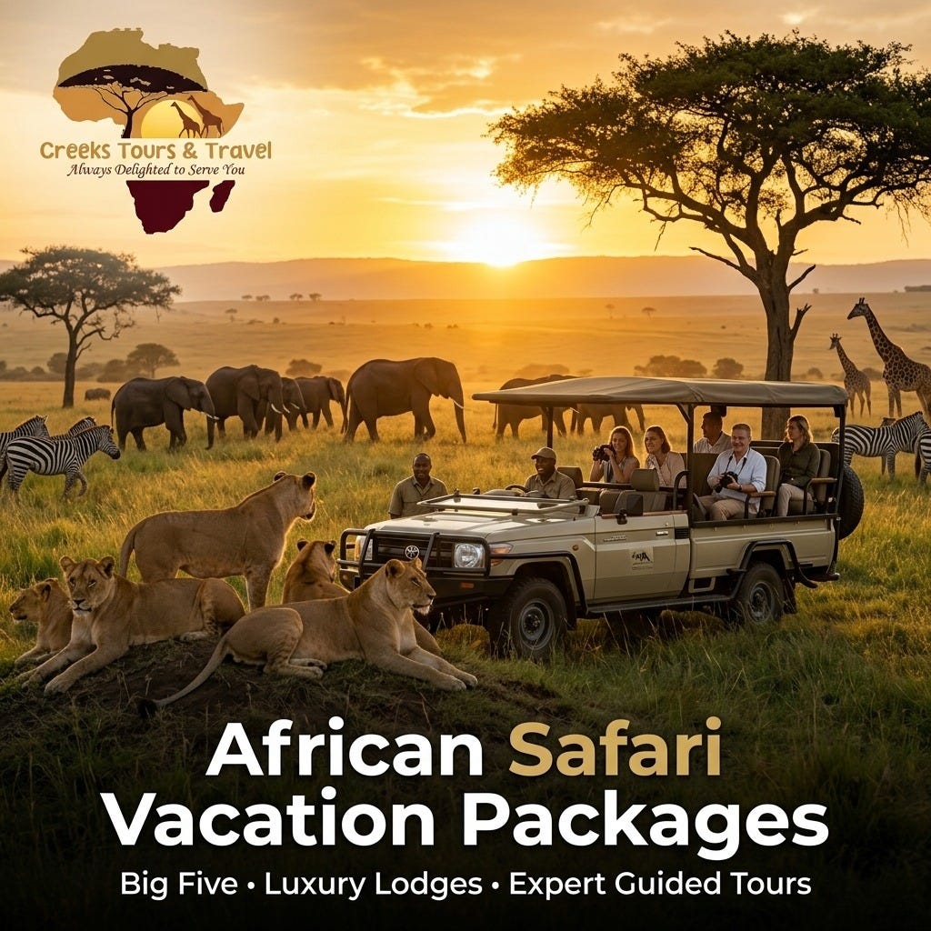African Safari Vacation Packages: What to Sort Out Before You Book Anything