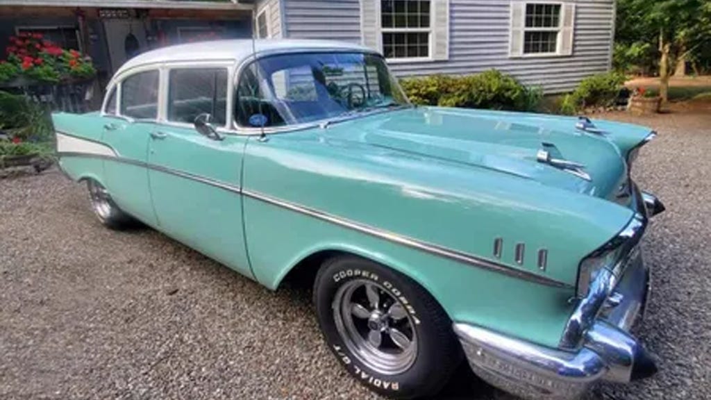A Flash of Fins: My Encounter with a 1957 Chevy 210 and the Story It Told