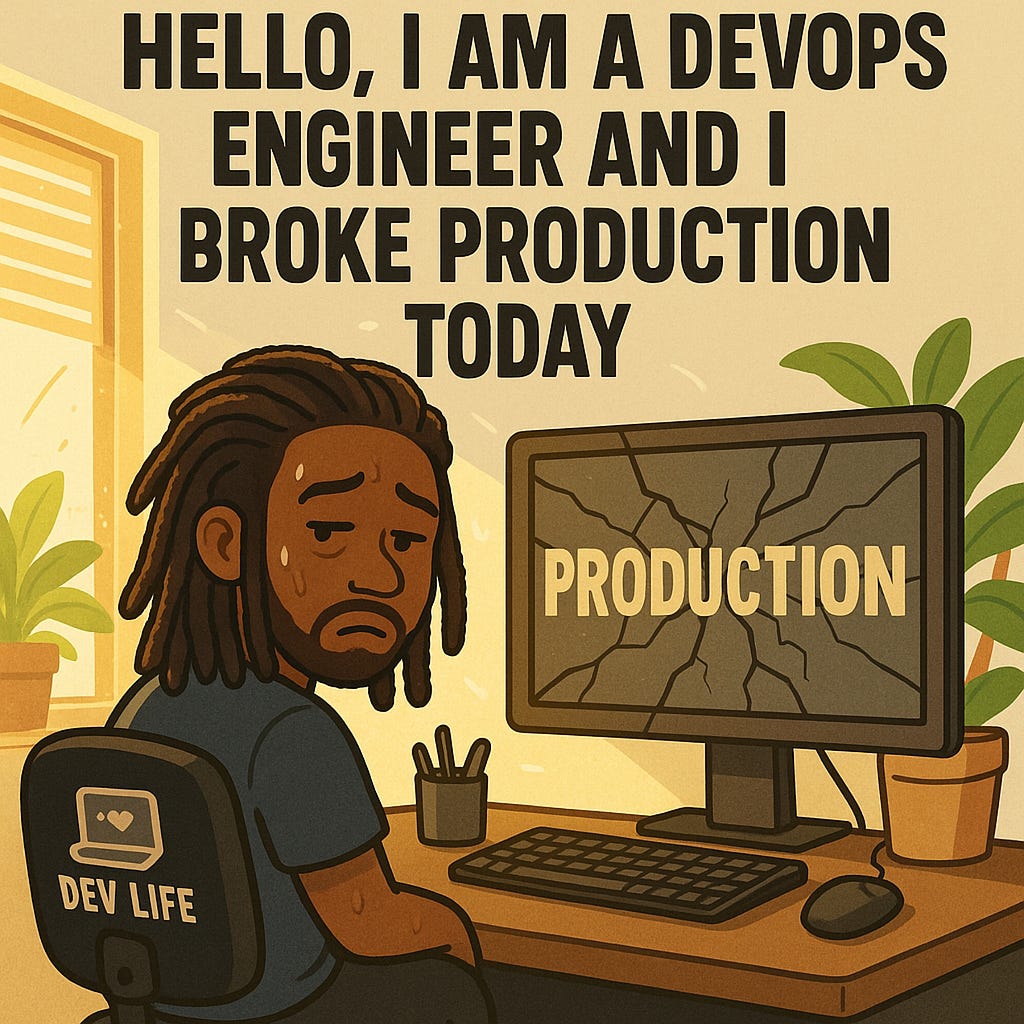 Hello, I am a DevOps Engineer and I Broke Production Today. | by Ogonna ...