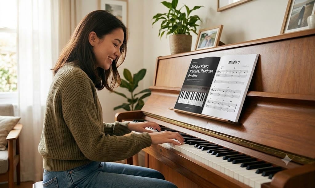 Panduan Lengkap Belajar Piano Pemula: Dari Nol Sampai Bisa Main Lagu Kontemporer