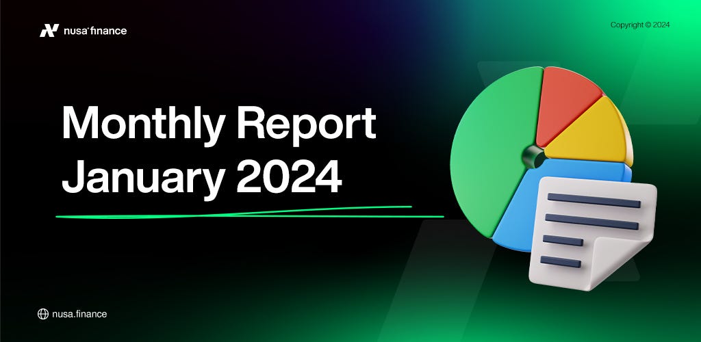 MONTHLY REPORT — JANUARY 2024. We want to keep you informed about our