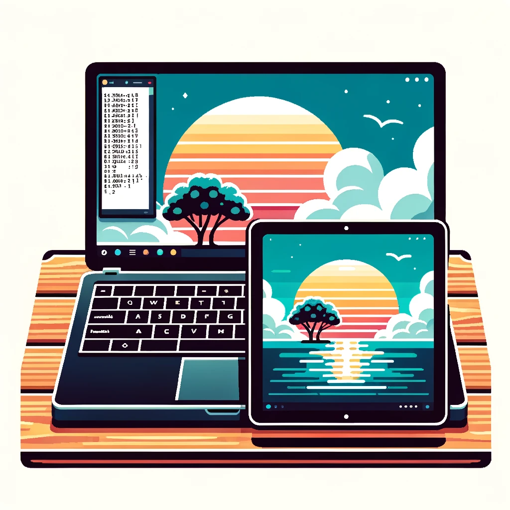 How I Set Up Sway To Use An Old Tablet As A Second Monitor By Russell how-i-set-up-sway-to-use-an-old-tablet-as-a-second-monitor-by-russell