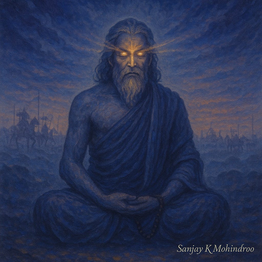 Kripacharya (Kripa): The Timeless Teacher — Chiranjeevi of Wisdom, Grace, and Endurance.