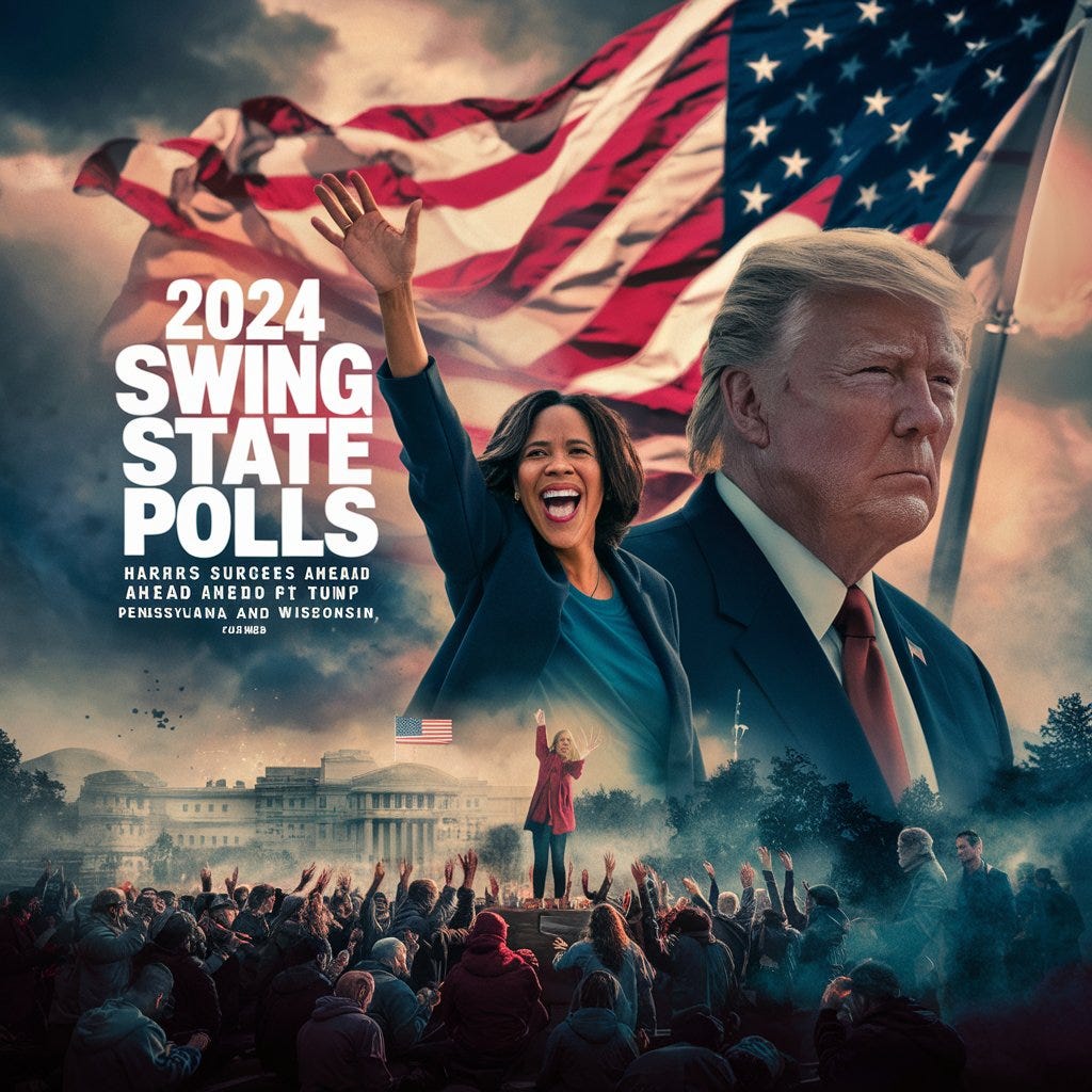 Election 2024 Swing State Polls Harris Surges Ahead of Trump in