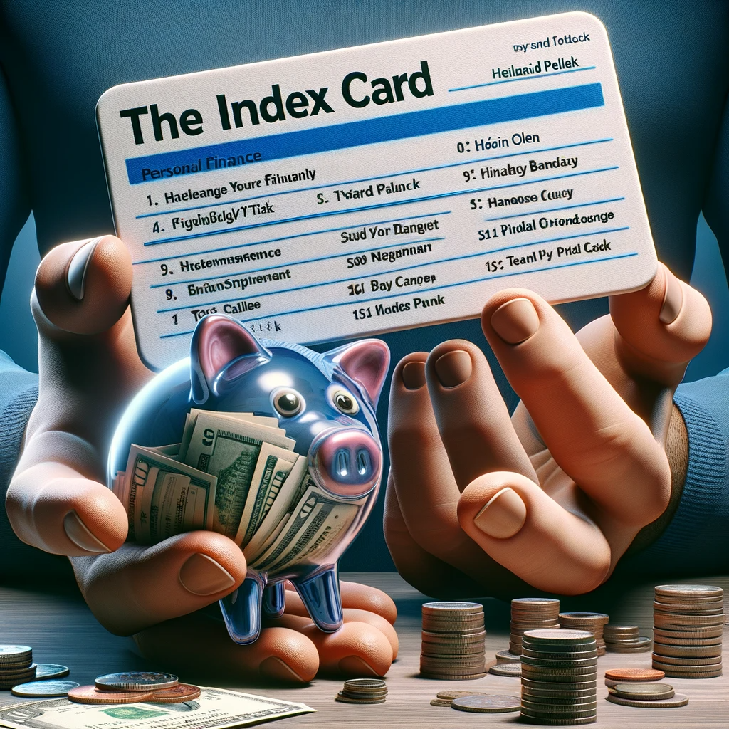 Everything You Need to Know About Money on One Index Card
