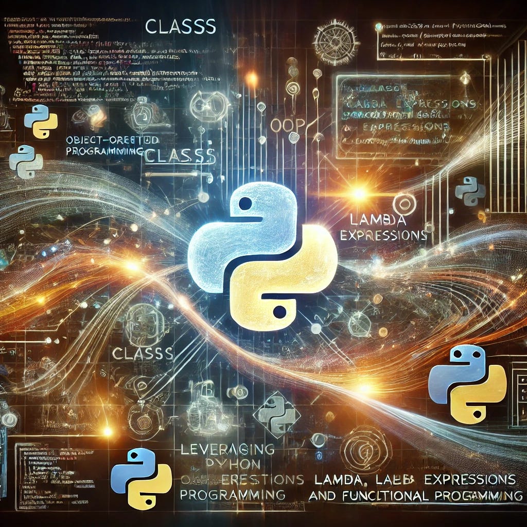 Leveraging Python’s Power: A Deep Dive into Classes, OOP, Lambda ...