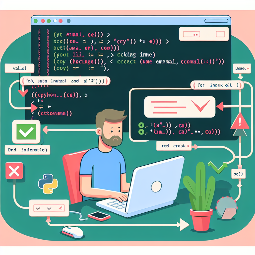 Putting in place a python email verification utility by denis