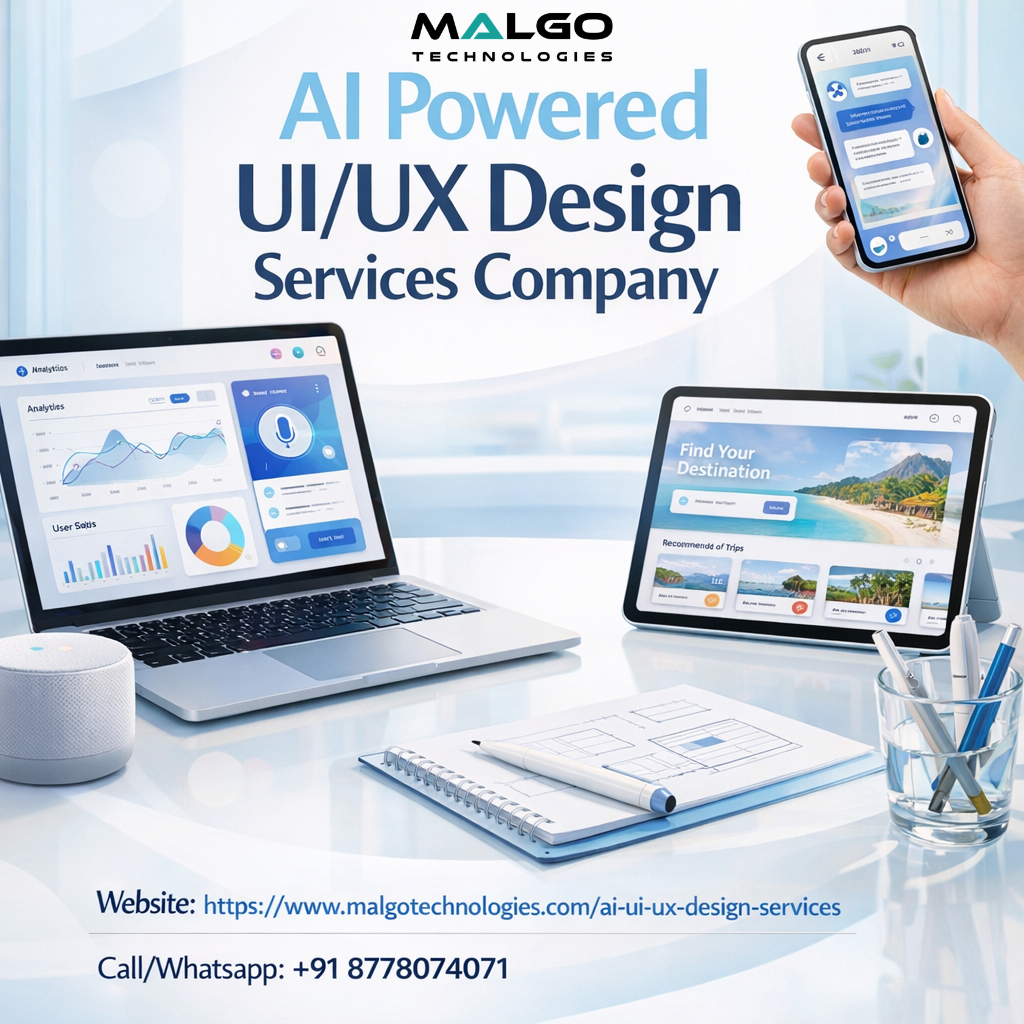 AI Powered UI UX Design Services: Smarter Digital Experiences for Modern Businesses