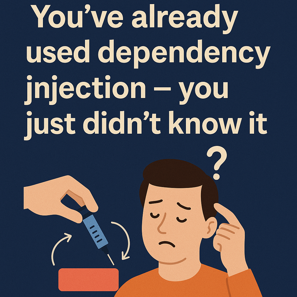You’ve already used dependency injection — you just didn’t know it | by ...