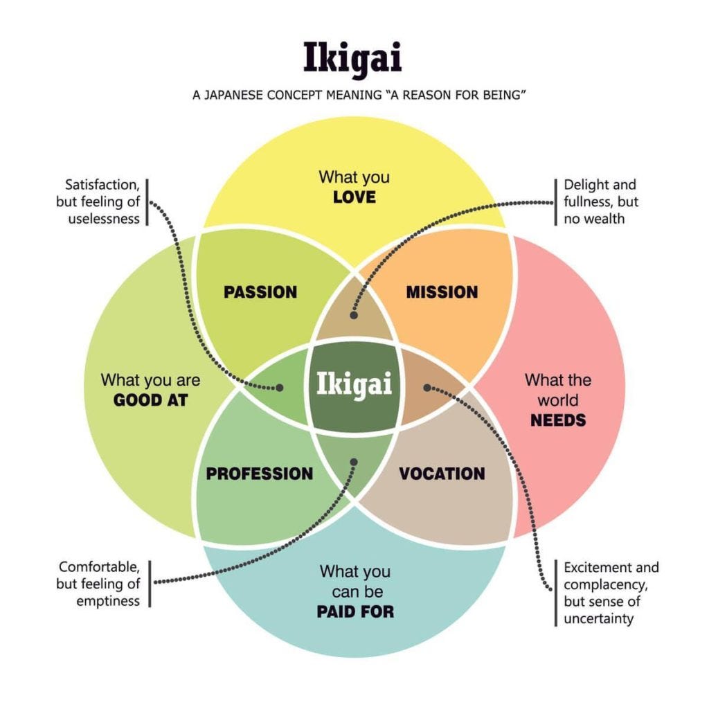 Free IKIGAI personality test online • Find your true purpose today!