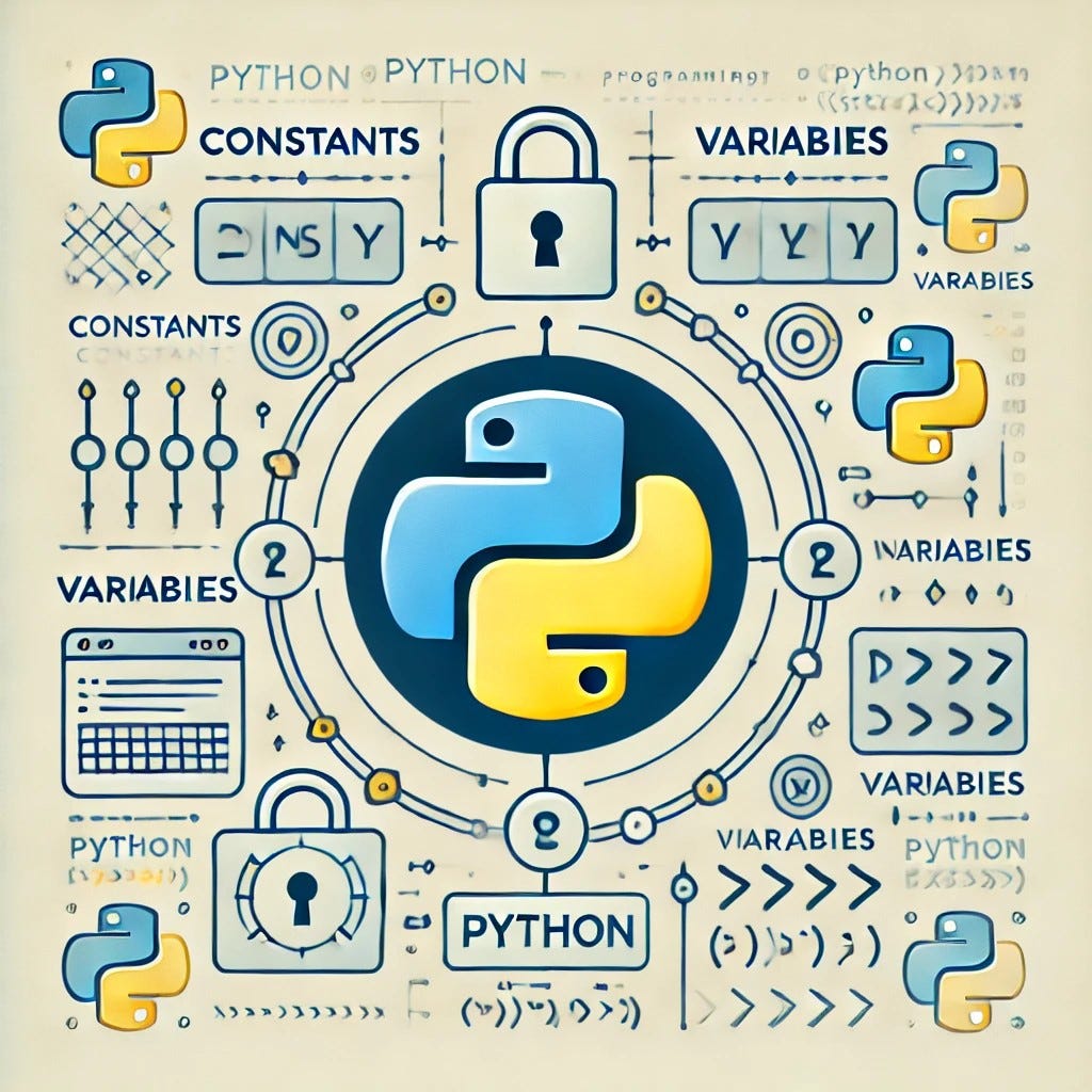 Python Core Concepts: Constants, Variables, and Initialization ...