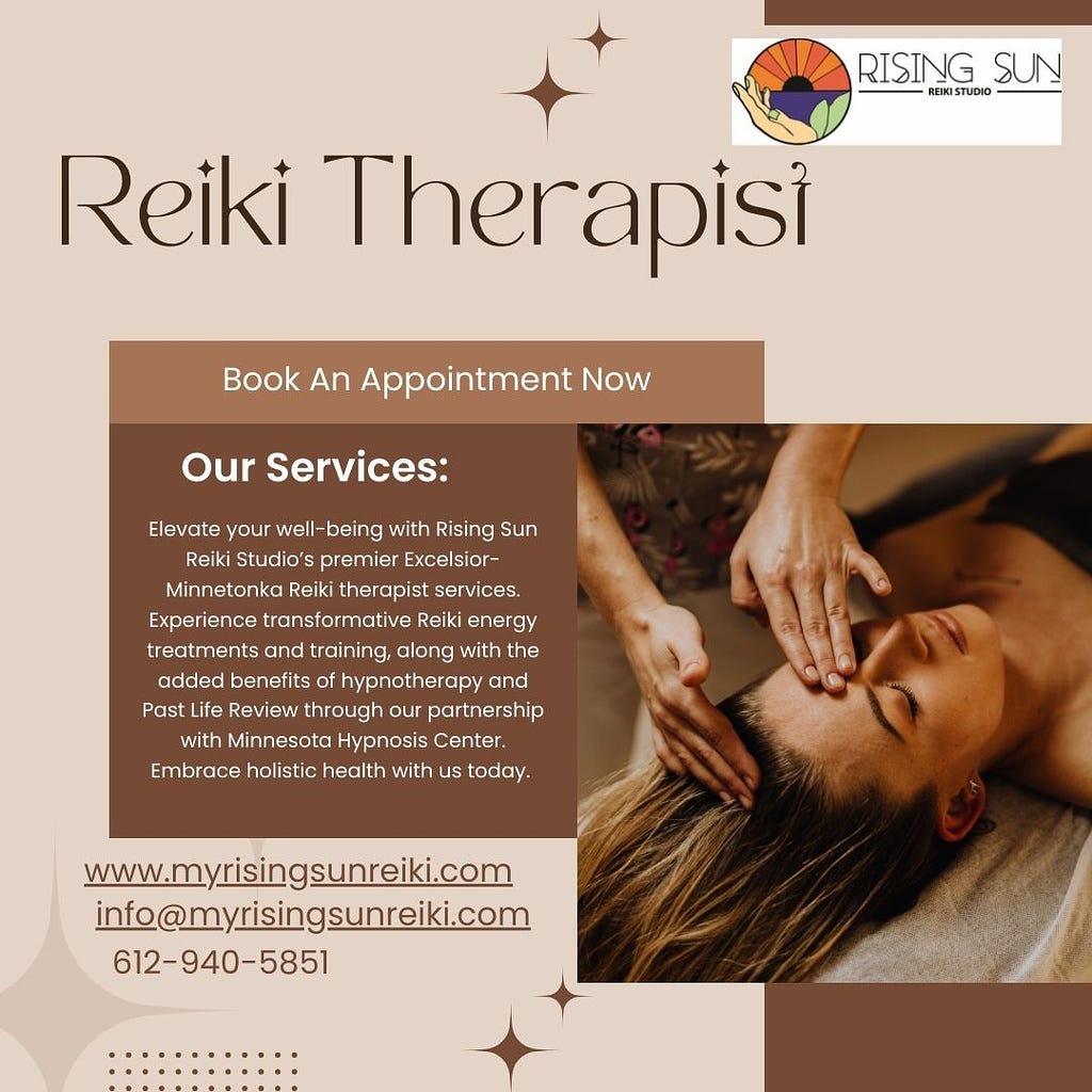 Reiki Therapist Empower Your Wellness with Rising Sun Reiki