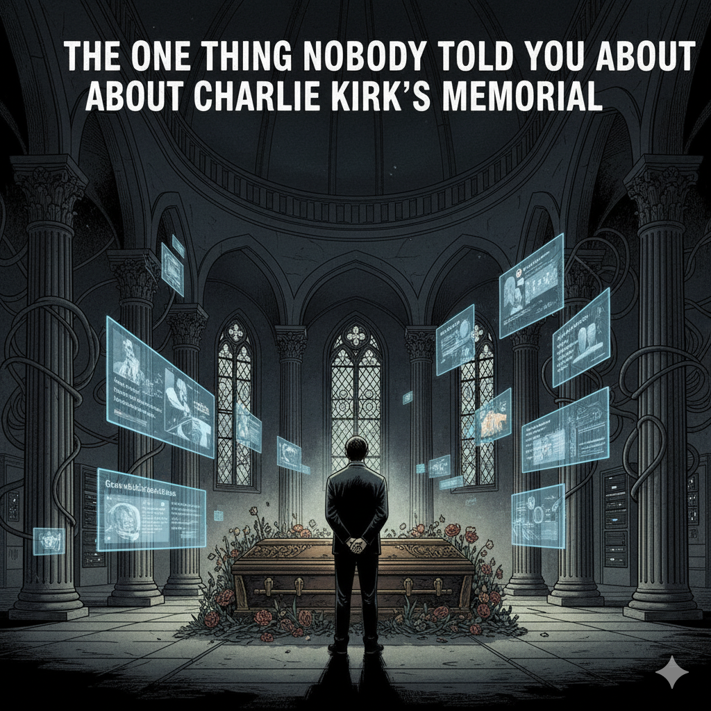 The One Thing Nobody Told You About Charlie Kirk’s Memorial by Yatin