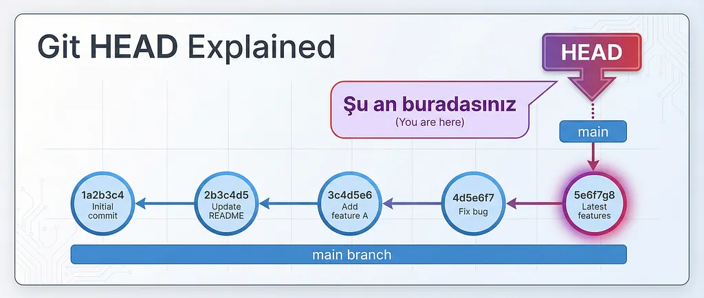 Git HEAD kavramı