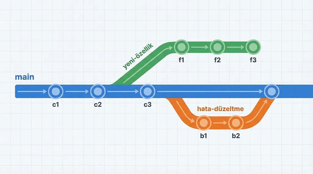 git branch nasıl kullanılır