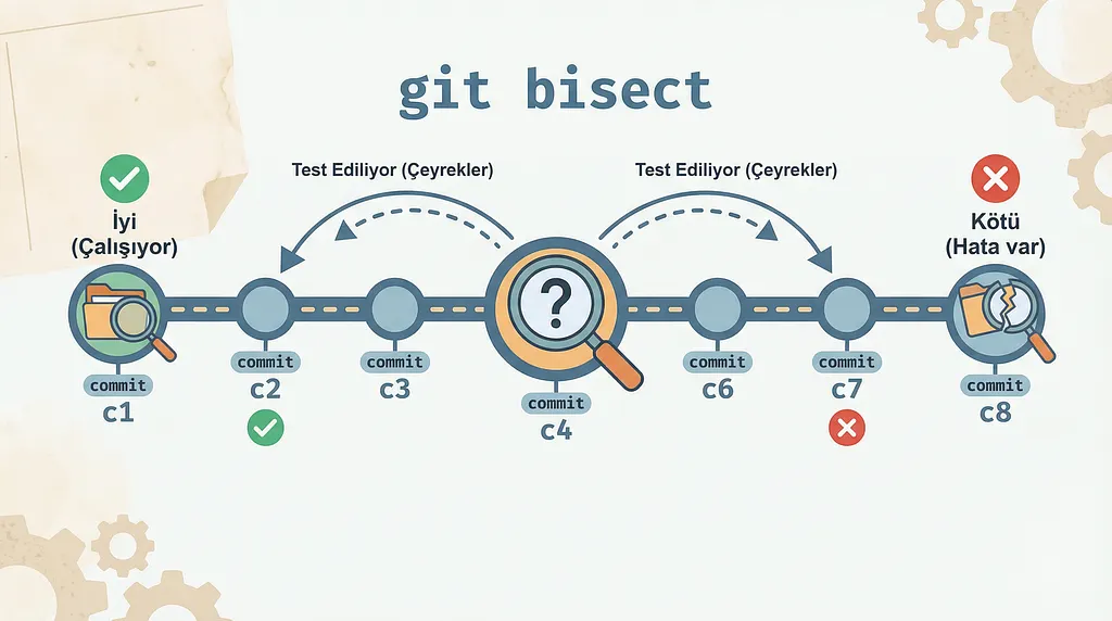 Git bisect komutu