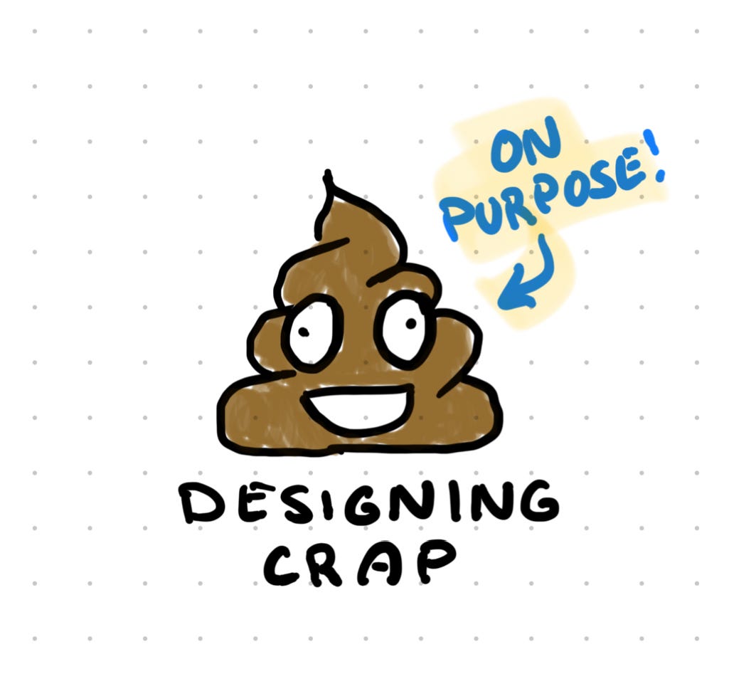 Why designing terrible solutions makes you a better designer
