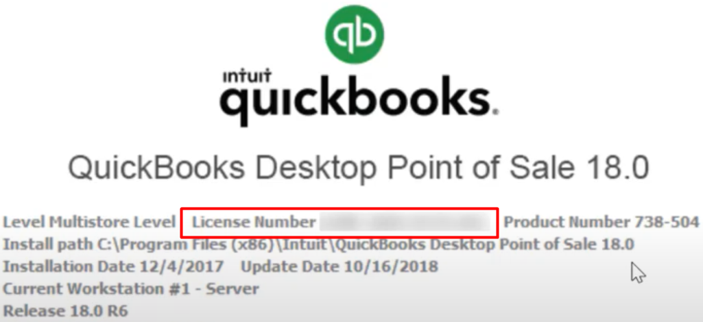 QuickBooks POS: Find My License Number Today we are going to show you how  to find your license number in QuickBooks point of sale. Let's begin:  Original Article… - Peter Eastvold -