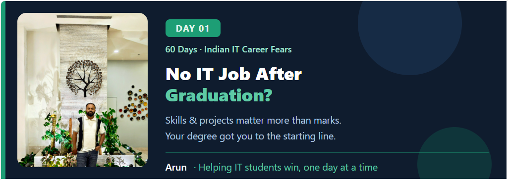 You Studied 4 Years. Got Your Degree. Still No IT Job. Here’s Why and What to Do Today.