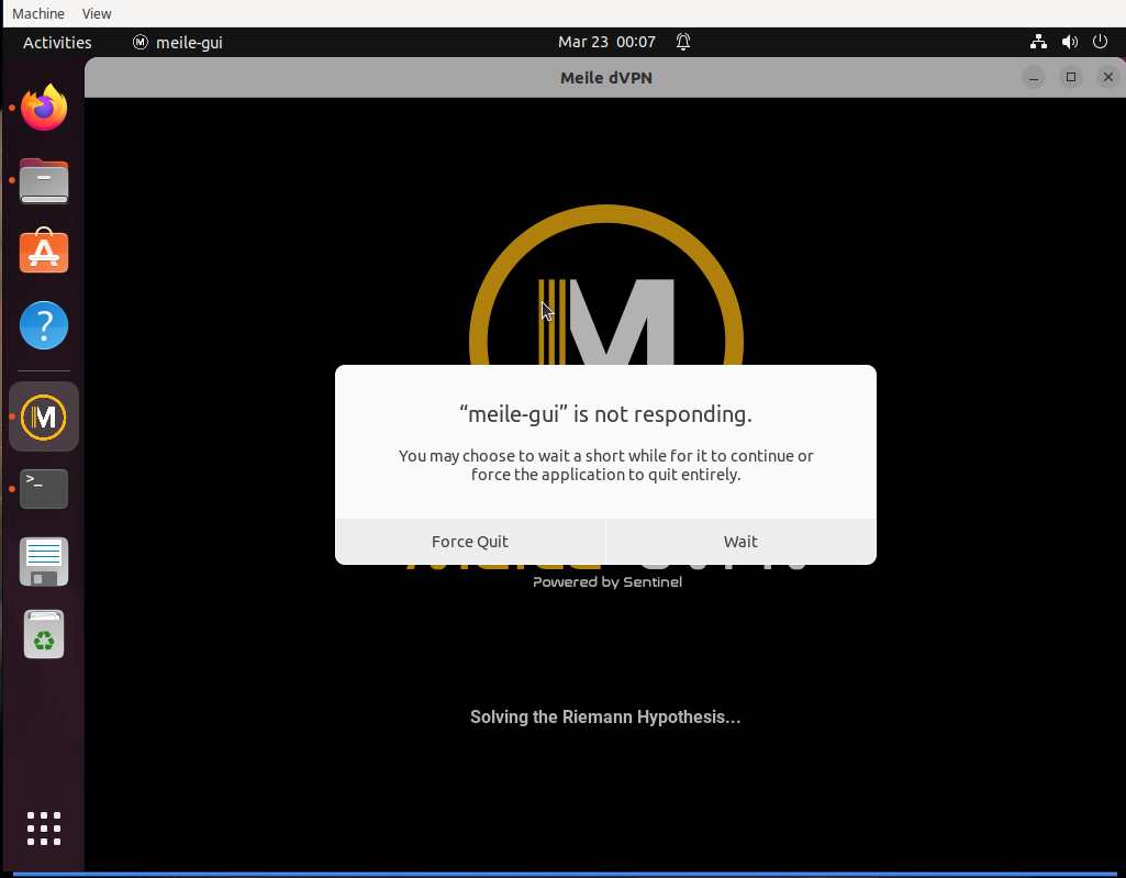 Remove the Annoying “Force Quit/Wait” Dialog in Fedora/Ubuntu by