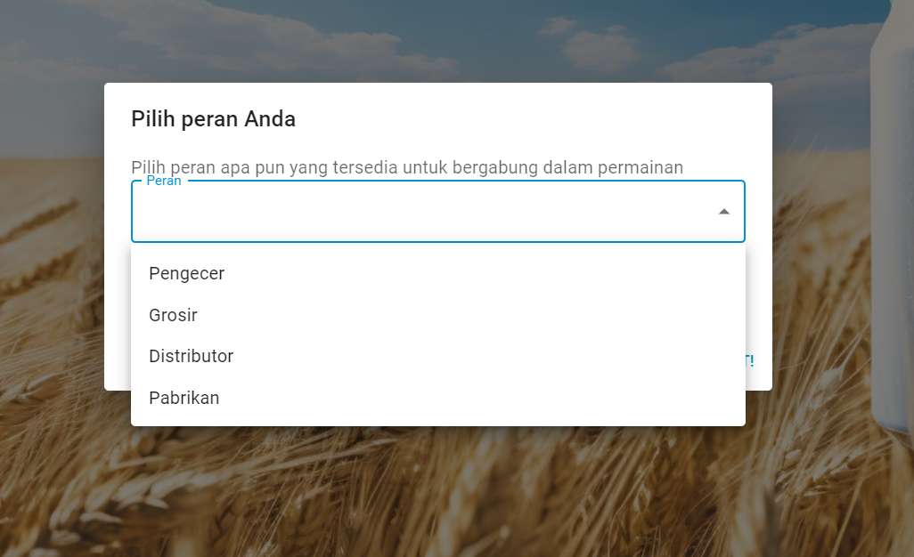 Menetapkan peran kepada setiap peserta atau tim