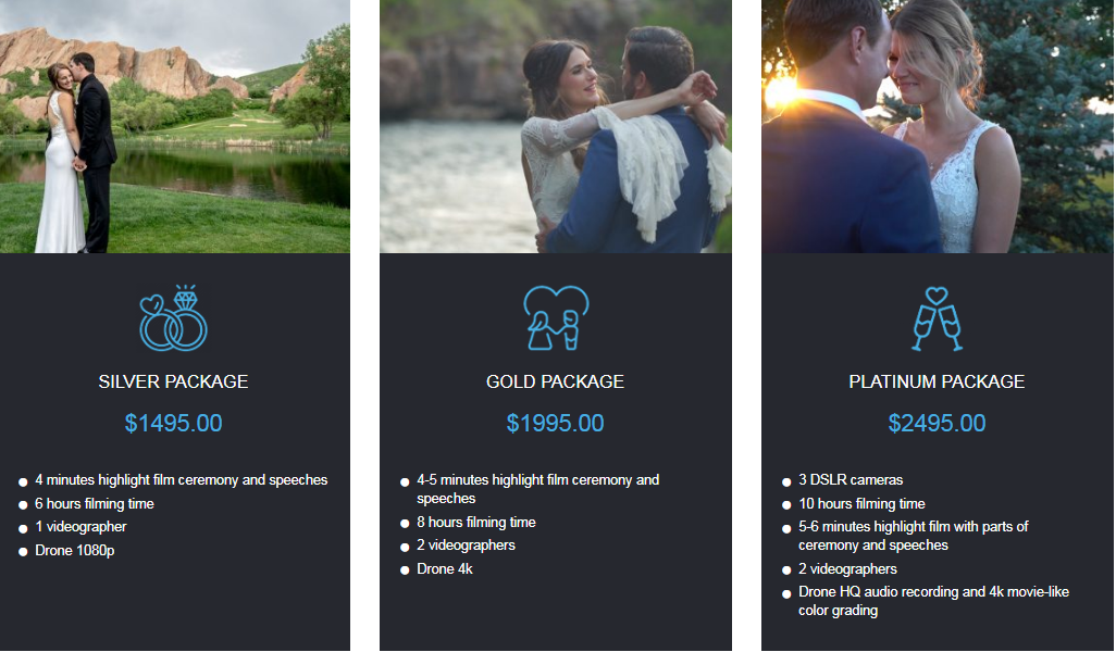 Facts to check while choosing an affordable wedding videography package