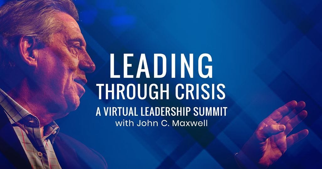 My personal takeaways from: Leading Through Crisis: A Virtual