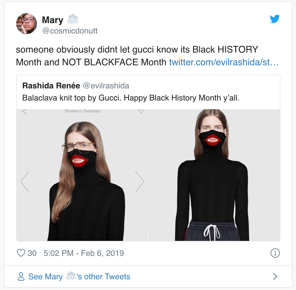 Gucci 'deeply apologizes,' pulls balaclava sweaters that resemble blackface