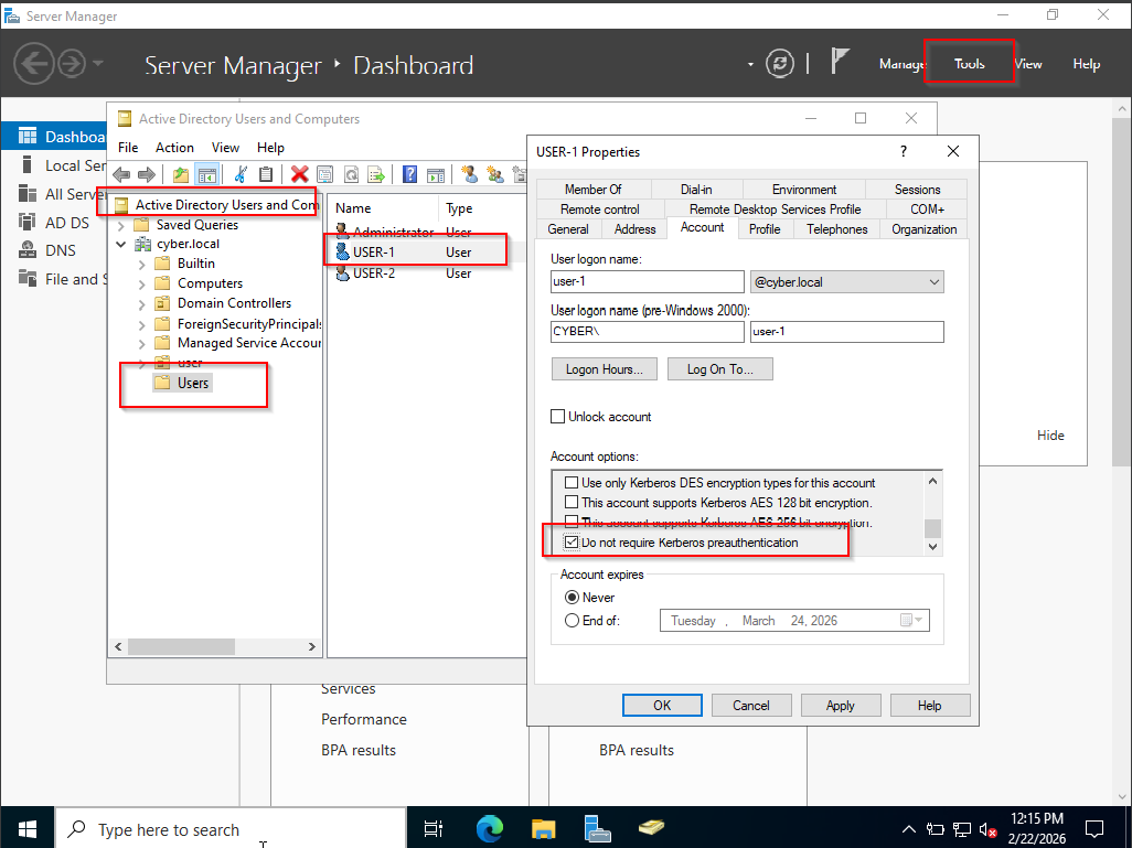 Kerberos Misconfiguration to Get Domain Access (AS-REP Roasting Explained)