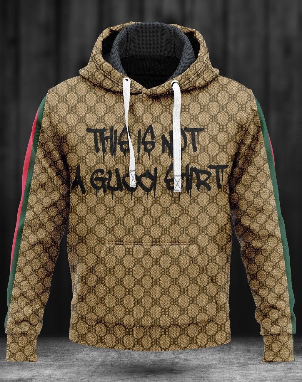 Gucci This Is Not A Shirt Type 289 Luxury Hoodie Outfit Fashion Brand ...