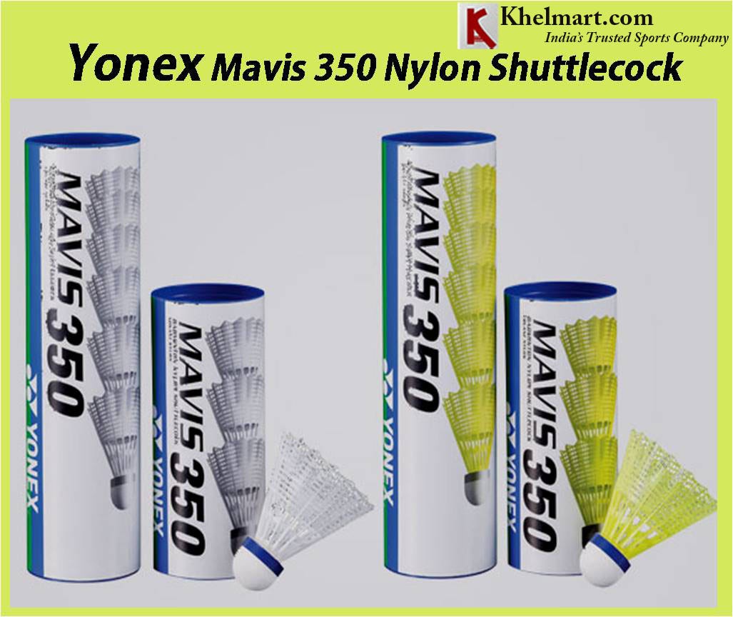 Latest Review of Yonex Mavis 350 Shuttlecock by Khelmart Meerut Medium