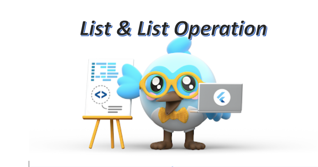 List & List Operations in Dart. Dart core library comes with primary