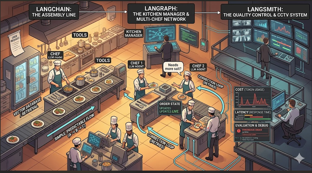 LangChain, LangGraph & LangSmith