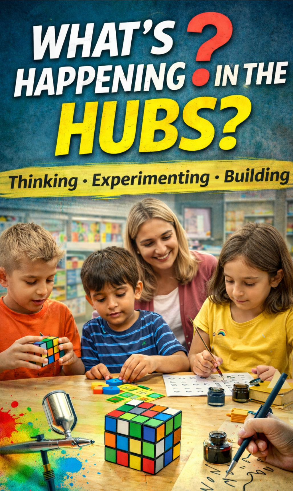 What do kids actually do in the hubs?