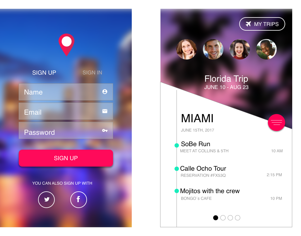 Visual Design Exercise. When I saw the screens we were supposed… | by ...