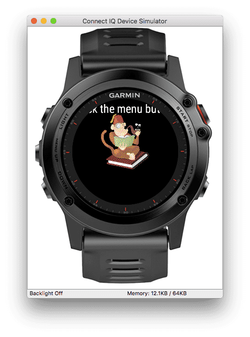 Creating a Garmin Connect IQ application. Part 1 — Hello Monkey C! | by Dan  Siwiec | Dan On Coding