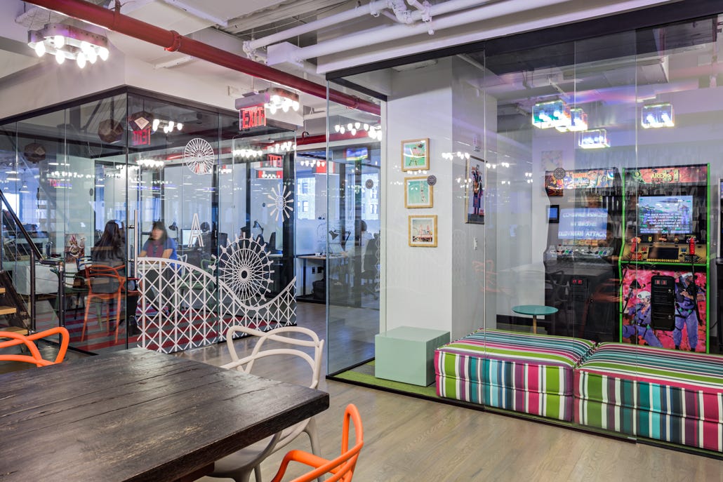 WeWork City Hall — My co-working space in New York