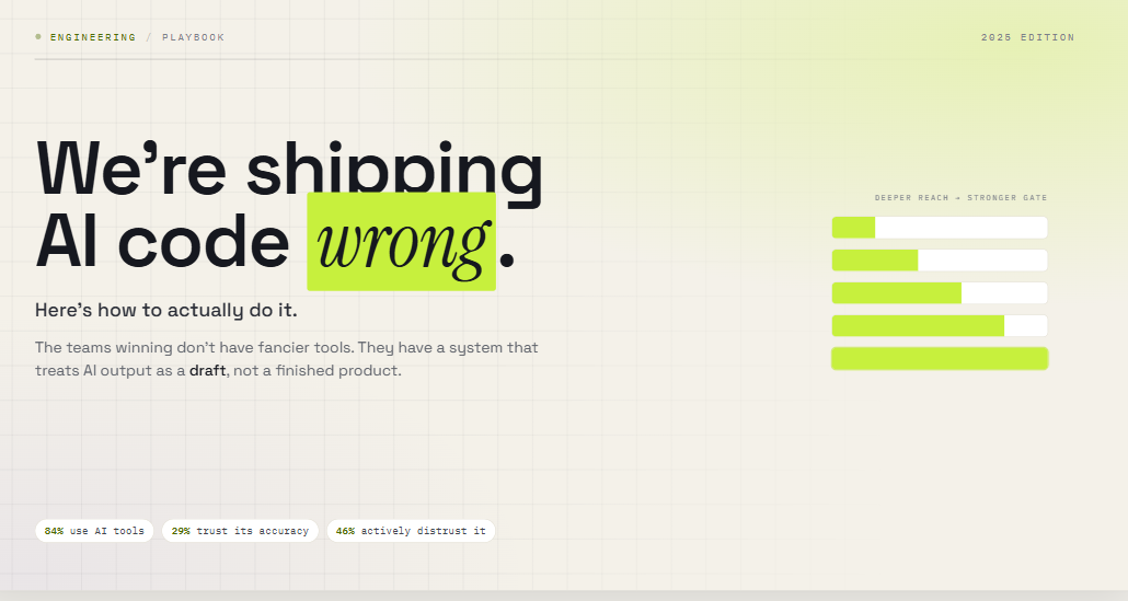 We’re Shipping AI Code Wrong. Here’s How to Actually Do It (AI-Driven Development 2026 Edition)